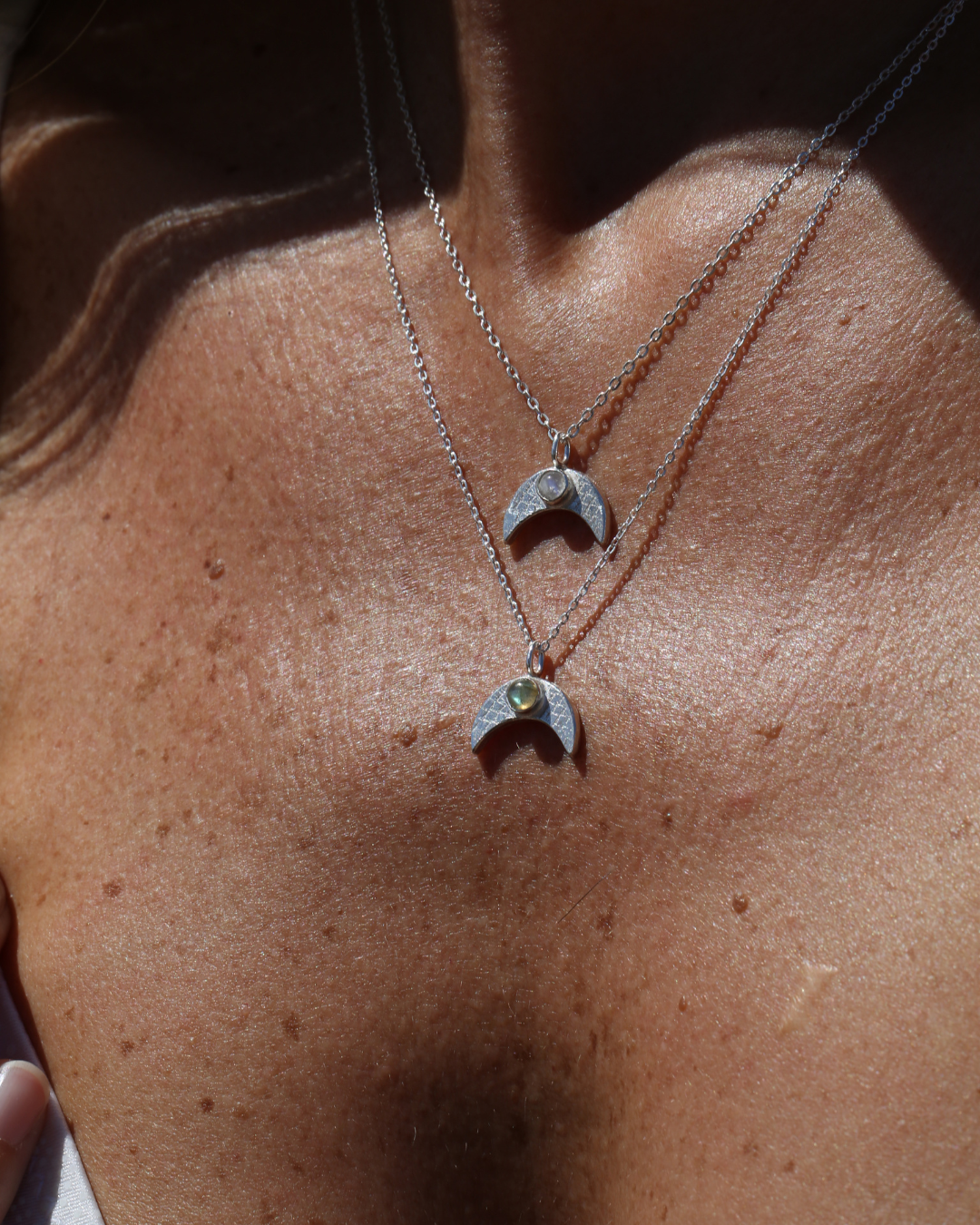 Moon Necklace - Moonstone
