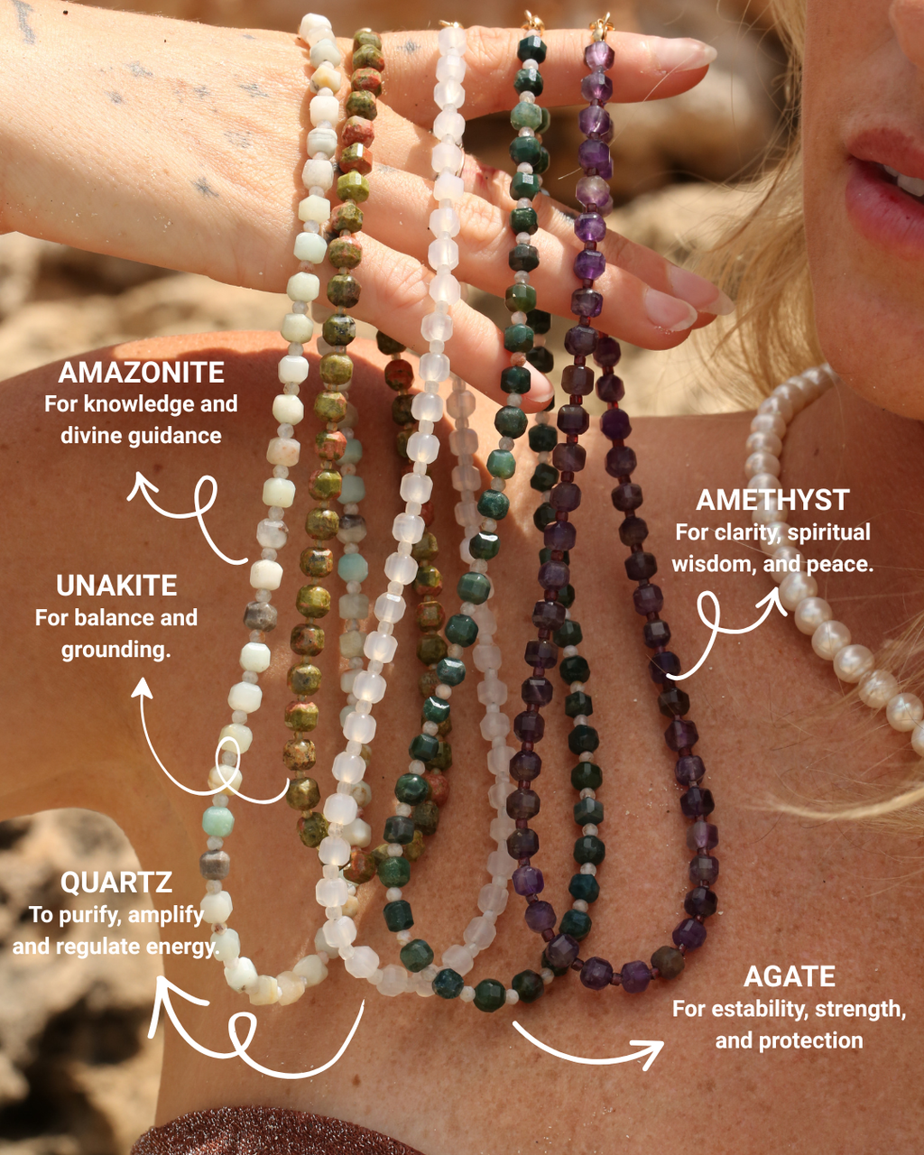 Alma Agate - Necklace