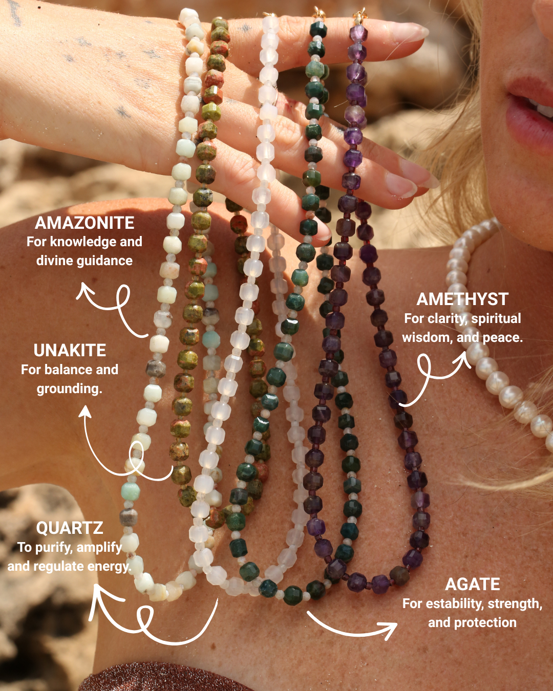 Alma Agate - Necklace
