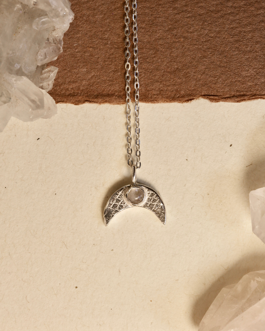 Moon Necklace - Moonstone