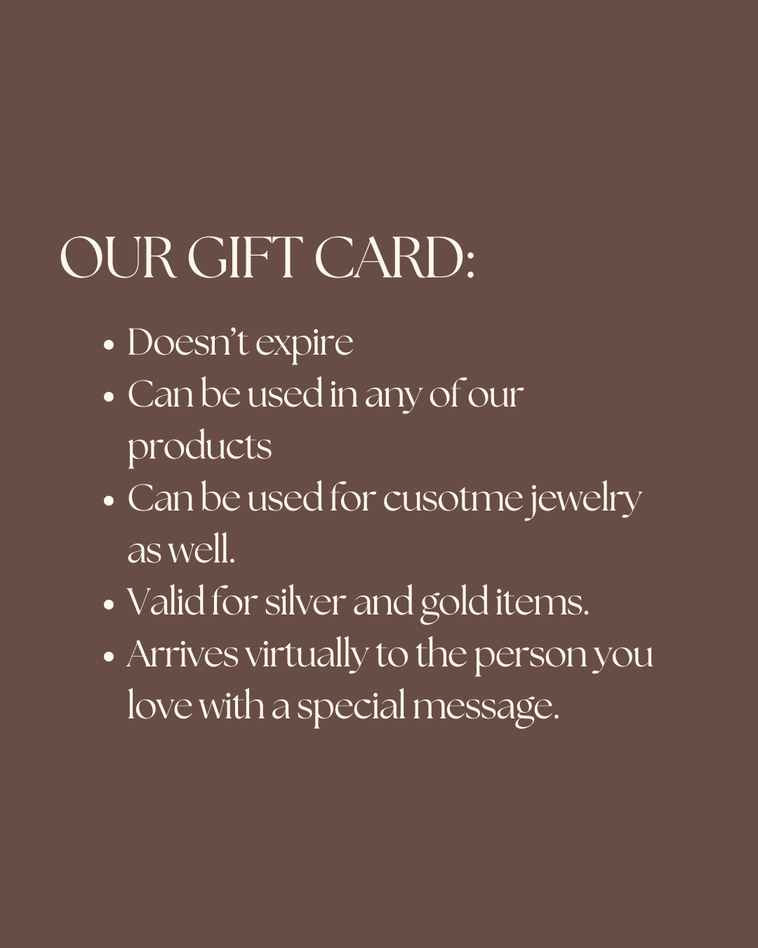PSJ Gift Card