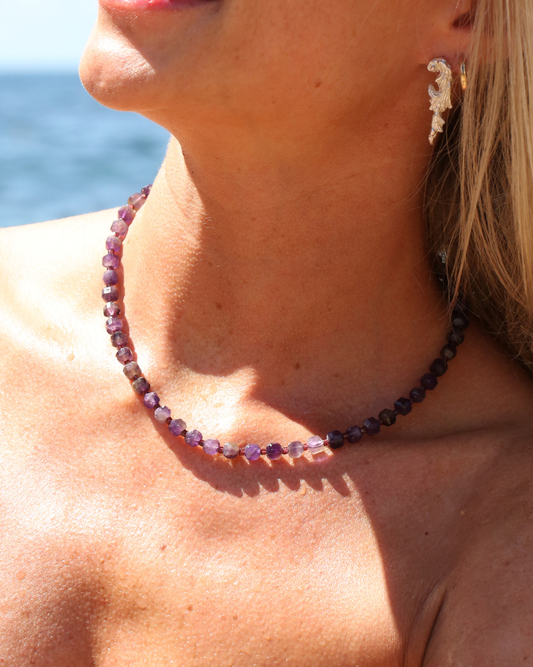 Alma Amethyst - Necklace
