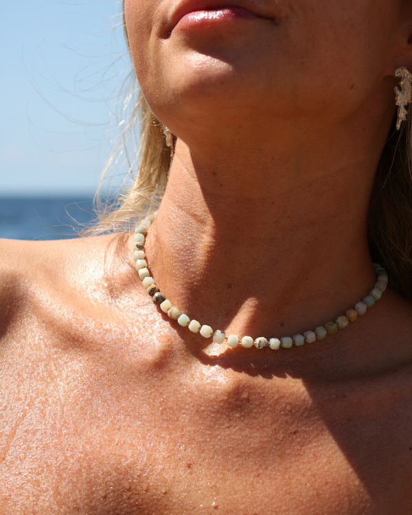 Alma Amazonite - Necklace