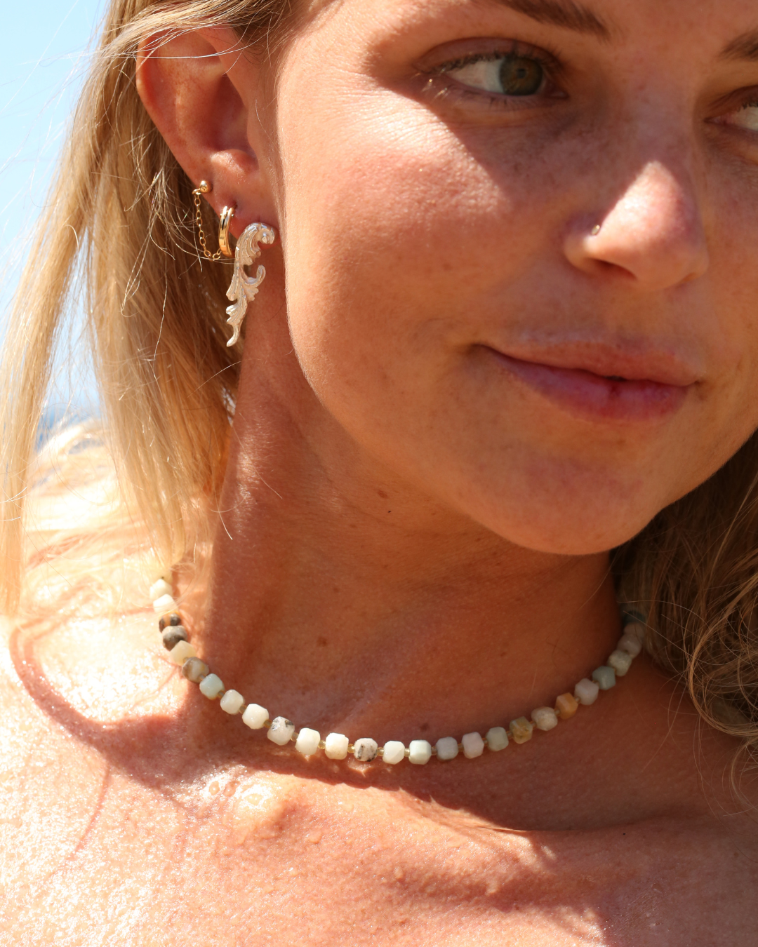 Alma Amazonite - Necklace