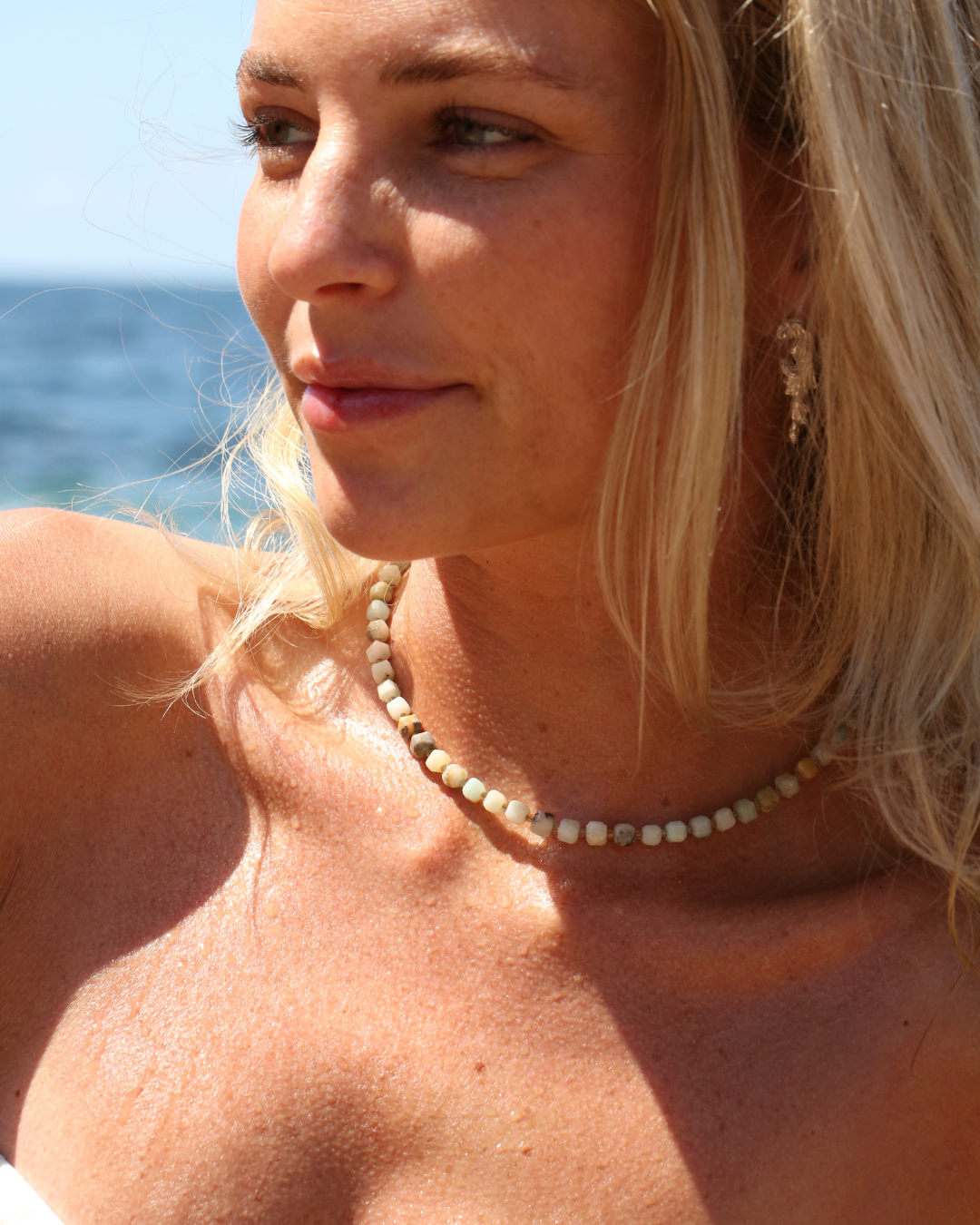 Alma Amazonite - Necklace