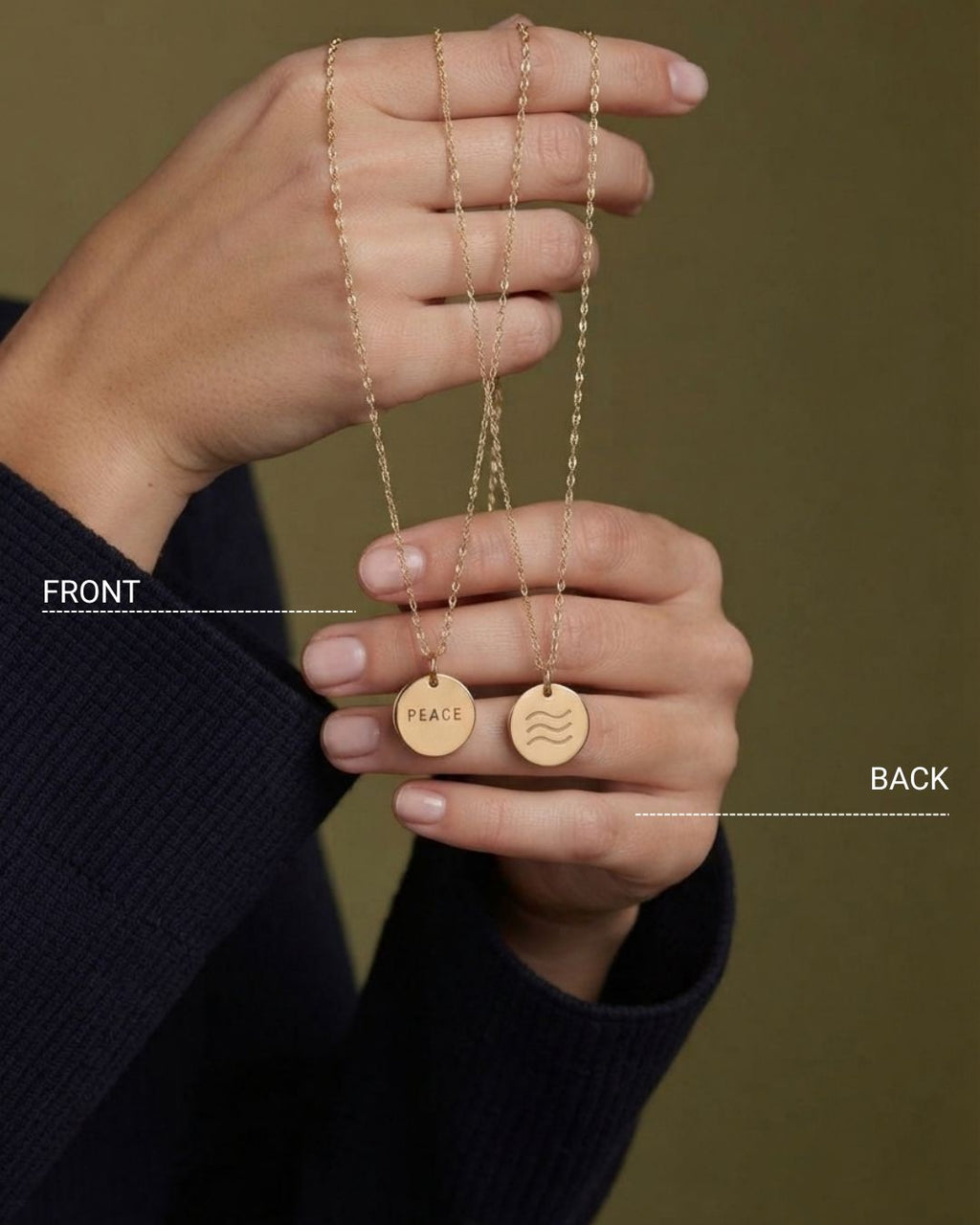 PEACE necklace