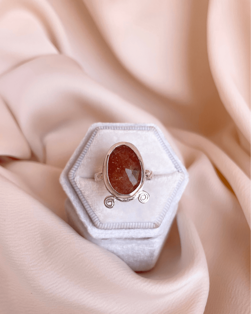 “Inner Sun” Sunstone Ring