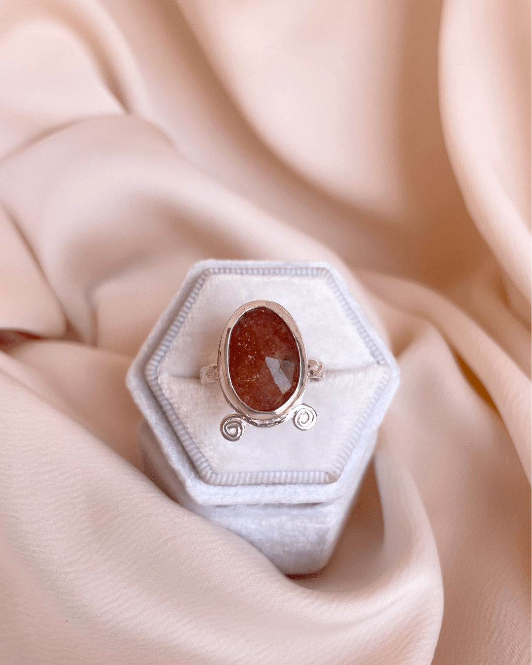 “Inner Sun” Sunstone Ring