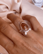 “Inner Sun” Sunstone Ring