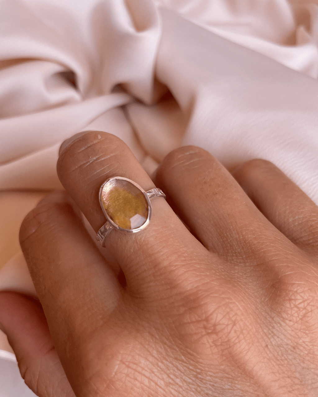 “Golden Clarity” Citrine Ring