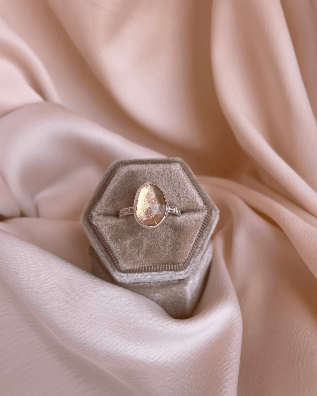 “Golden Clarity” Citrine Ring