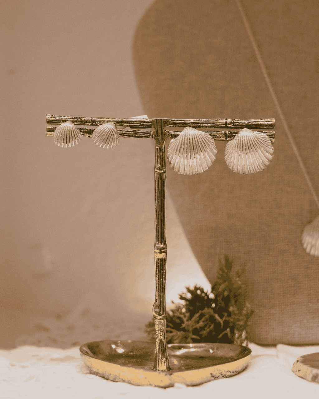 Shell Earrings - Silver