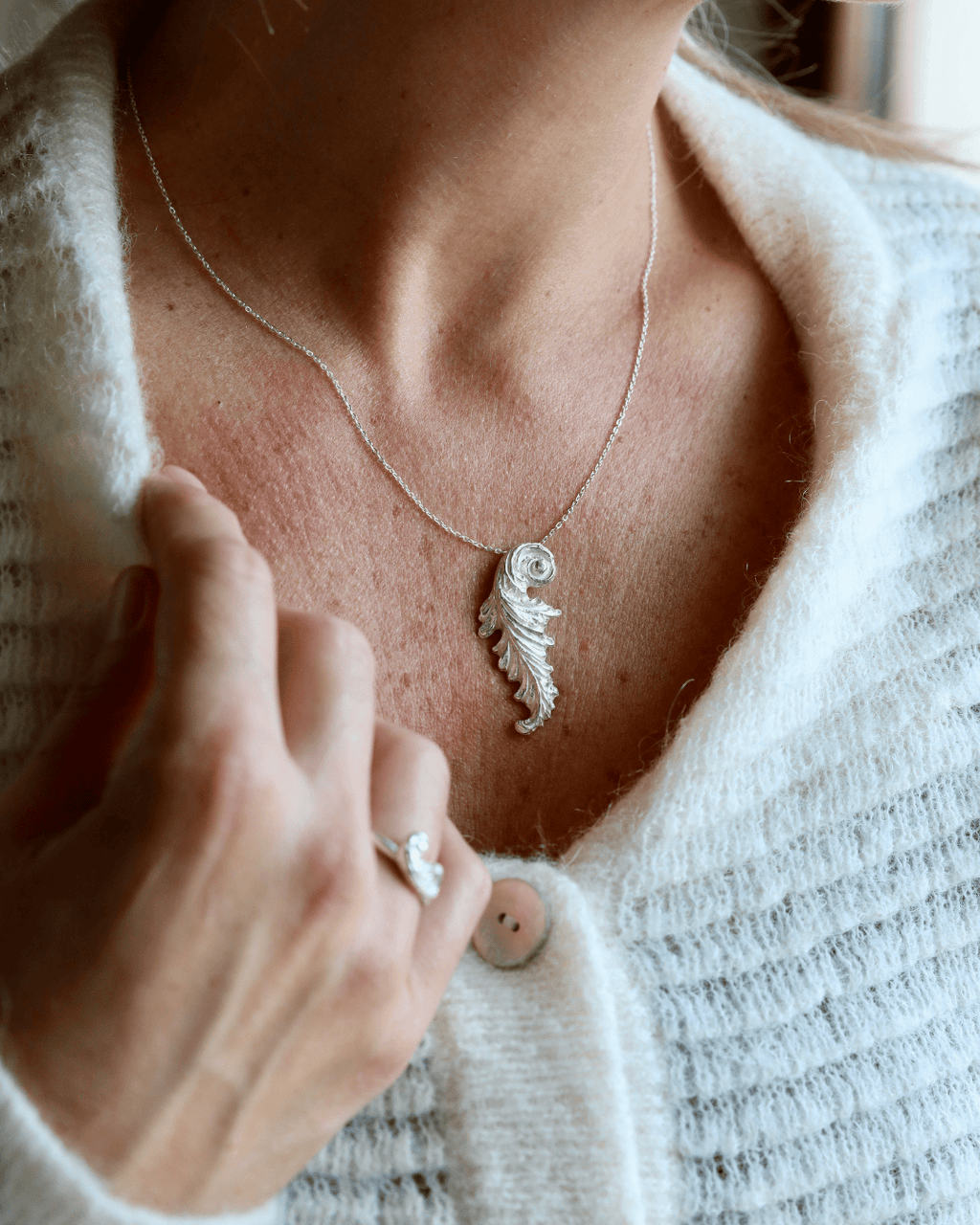 Big Heritage Necklace - Silver