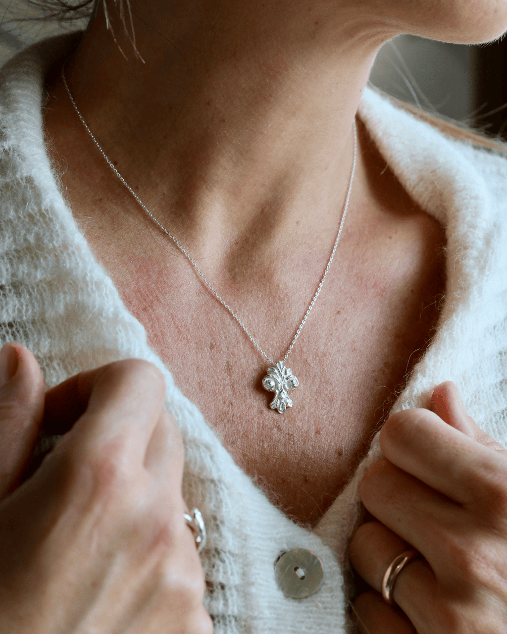 Grace Heritage Necklace - Silver