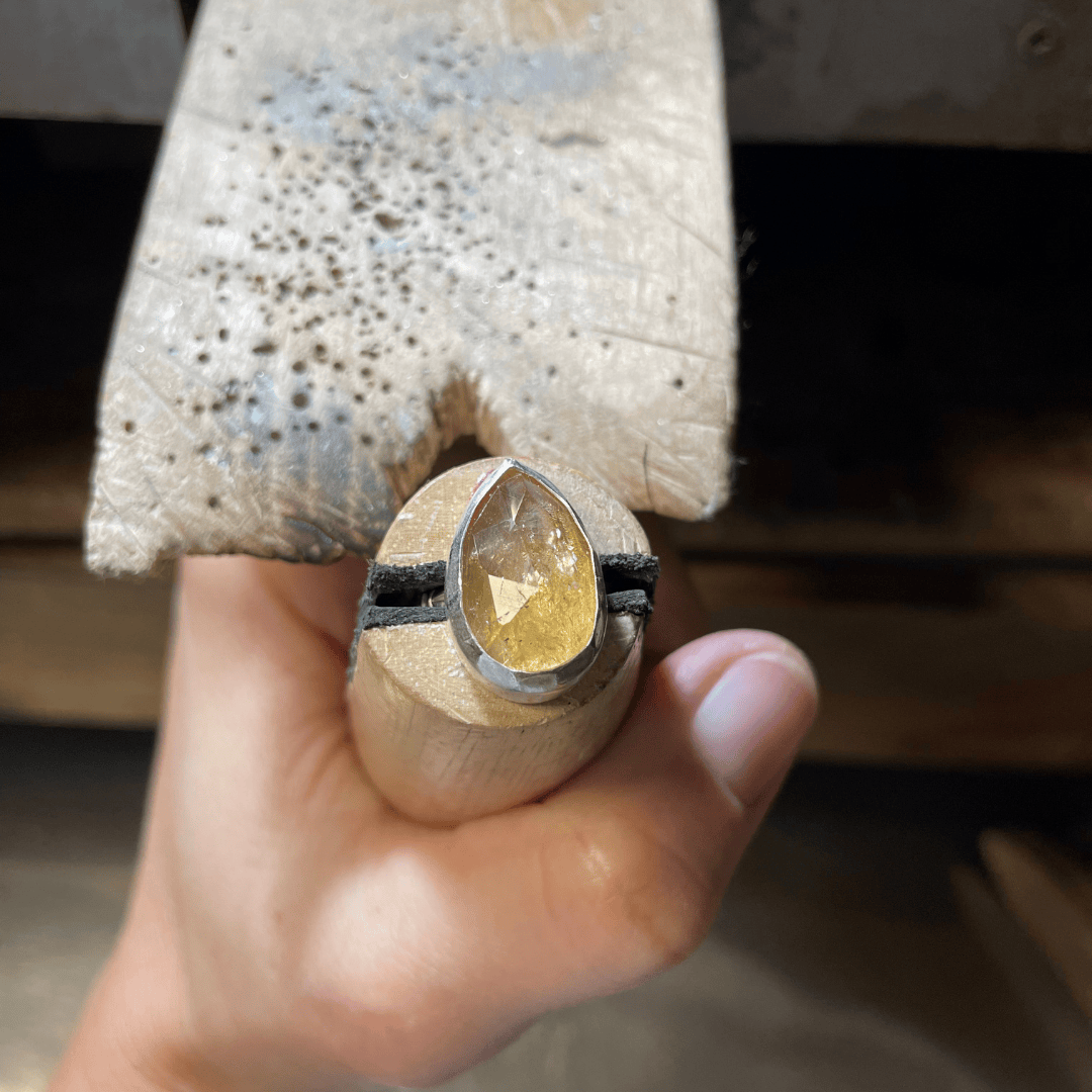 “Golden Clarity” Citrine Ring